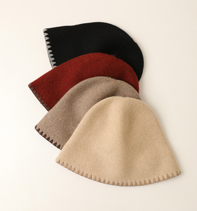 Mongolie intérieure 100% pur <span class=keywords><strong>cachemire</strong></span> pêcheur chapeau casquette personnalisé mode femmes tricoté à la main hiver <span class=keywords><strong>bonnet</strong></span> chapeau - Product Image 1