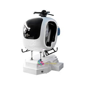 Consola <span class=keywords><strong>de</strong></span> <span class=keywords><strong>juegos</strong></span> <span class=keywords><strong>3D</strong></span> VR para interiores, helicóptero giratorio 360 y <span class=keywords><strong>simulador</strong></span> <span class=keywords><strong>de</strong></span> vuelo VR <span class=keywords><strong>de</strong></span> avión pequeño para niños - Product Image 2