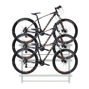 Présentoirs de sol durables en métal pour vélos et motos – Meubles modernes pour magasins de sport et showrooms - Product Image 3