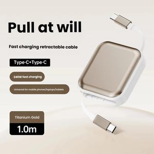 Cable Retráctil Tipo C <span class=keywords><strong>de</strong></span> 240W PD con Carga Rápida para <span class=keywords><strong>Apple</strong></span>, iPhone 15, <span class=keywords><strong>iPad</strong></span> Pro y MacBook, <span class=keywords><strong>Precio</strong></span> <span class=keywords><strong>de</strong></span> Fábrica al por Mayor - Product Image 2