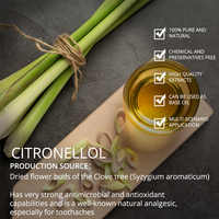 Purification naturelle de l'air, parfum de rose douce et de citron, citronellol antibactérien pour la prévention des moustiques, nettoyant, parfum, soin de la peau