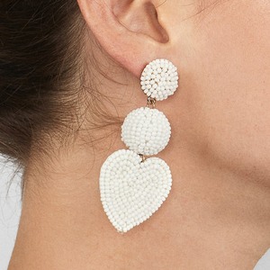 Dichiarazione di moda <span class=keywords><strong>orecchini</strong></span> pendenti <span class=keywords><strong>a</strong></span> cuore <span class=keywords><strong>fatti</strong></span> <span class=keywords><strong>a</strong></span> <span class=keywords><strong>mano</strong></span> bohémien <span class=keywords><strong>orecchini</strong></span> pendenti <span class=keywords><strong>con</strong></span> <span class=keywords><strong>perline</strong></span> di semi femminili per gioielli da festa da donna - Product Image 1