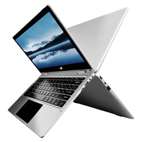 Ordinateur portable convertible YOGA 360 degrés 11,6 pouces 8 Go de RAM DDR4 128 Go de SSD Wi-Fi 2,4G/5,0G Intel Celeron Z8350 Windows 10 Pro Nouveau modèle professionnel
