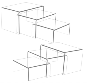 حامل عرض شفاف من الأكريليك ، قائمة نبيذ ثلاثية الجوانب دوارة صديقة للبيئة لمحل شاي الحليب - Product Image 2