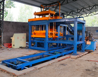 Machine de fabrication de blocs en acier à commande PLC hydraulique QT6 15 pour ligne de production de briques en ciment avec moteur Onway