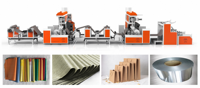 Usine vente moteur Machine pour stratification papier Kraft/blanc carton Film feuille papier tasse bol revêtement Cartons cas sacs