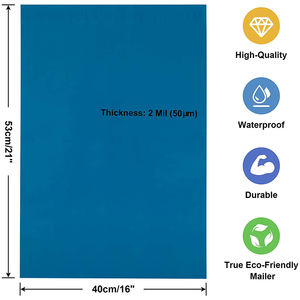 Sacs d'expédition en polyéthylène imprimés sur mesure, légers, opaques, avec fermeture autocollante, pour les besoins d'expédition e-commerce aux États-Unis - Product Image 4
