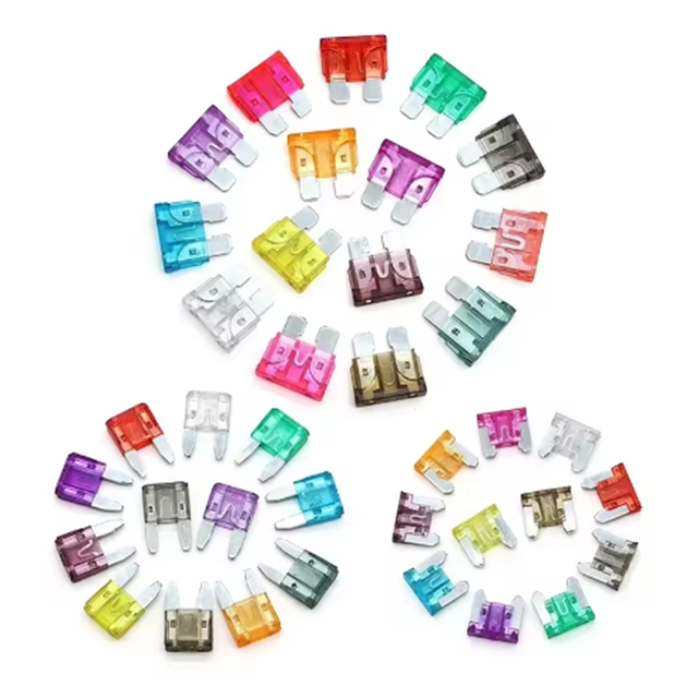Blade Car Fuses Automotive Mini Small Medium 1~50A 12v DC Automatic Truck Blade Fuse Insurance Insert Auto Accessories
