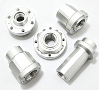 Boîtier de différentiel en aluminium massif usiné sur mesure par CNC, composant d'assemblage de boîtier de différentiel