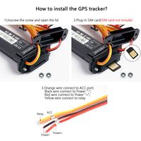 Localizador GPS Mini para Motocicleta y Automóvil SinoTrack, Resistente al Agua, Suministro de Fábrica, el Más Popular