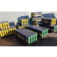 RC90 Impact Crusher Wear Casting Parts Barre de soufflage en céramique chromée pour le concassage du béton et de l'asphalte