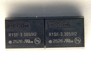 Linh kiện điện tử DC-DC chuyển đổi <span class=keywords><strong>SMD</strong></span> 1W 3.3vin 5vout 200mA R1SE-3.305/<span class=keywords><strong>H2</strong></span>-R - Product Image 3