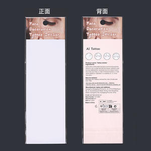 สติกเกอร์กันน้ำสำหรับปาร์ตี้วันหยุดเด็กผู้หญิง43ดีไซน์สำหรับแต่งหน้ากระลายสักชั่วคราว - Product Image 6