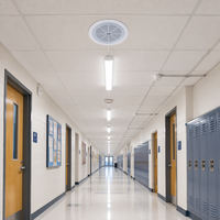 6 pouces 3W 6W PA système haut-parleurs en plastique haut-parleurs de plafond pour les systèmes de sonorisation
