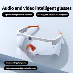 2025 sport senza fili AI occhiali da sole polarizzati UV Smart occhiali con fotocamera auricolare foto HD occhiali sportivi all'aperto - Product Image 2