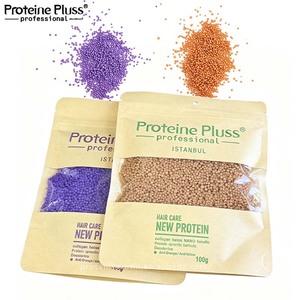 Granules de protéines de kératine pour la réparation des cheveux : Traitement intense à la kératine pour les cheveux abîmés - Répare les pointes fourchues, renforce les mèches - Product Image 6