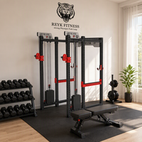 Équipement de musculation et de fitness de haute qualité, directement de l'usine, pour salle de sport commerciale et usage domestique, avec cadre à six colonnes et câble croisé, avec garantie