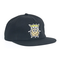 Op maat gemaakte geborduurde logo pet met platte klep, ongestructureerd, met metalen gesp voor heren en dames, deel van een pet.
