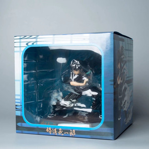 Figurine d'anime Demon Slayer en PVC de 18 cm, <span class=keywords><strong>Kimetsu</strong></span> <span class=keywords><strong>No</strong></span> <span class=keywords><strong>Yaiba</strong></span>, <span class=keywords><strong>Tokitou</strong></span> Muichirou, modèle de personnage de dessin animé, jouet - Product Image 2