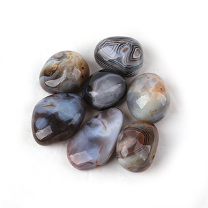Grande pierre brute, pierre naturelle d'agate grise, polissage, <span class=keywords><strong>cristal</strong></span>, - Product Image 3