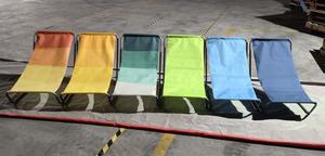 كرسي شاطئ محمول قابل للطي من JLL للاستخدام الخارجي في الباحات وحمامات السباحة والشرفات، كرسي استلقاء للشمس والتخييم والنزهات - Product Image 6