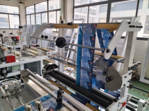 RQL poli posta poşeti kullanılan yapmak kurye çantası yapma otomatik yan sızdırmazlık plastik çanta yapma makinesi fiyat - Product Image 3