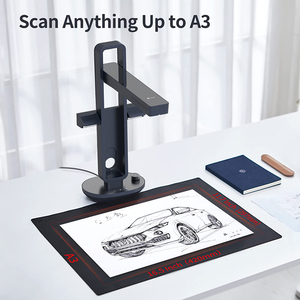 Portable <span class=keywords><strong>CZUR</strong></span> A3 <span class=keywords><strong>Scanner</strong></span> de livre automatique intelligent Interface USB Équipement éducatif en stock - Product Image 2