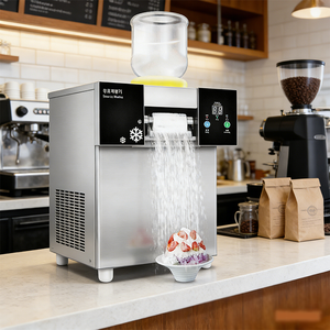 ME QDMECH Fabriqué en Chine, machine à neige électrique commerciale, machine à glace au lait rapide, machine à glace en flocons, broyeur de glace - Product Image 1