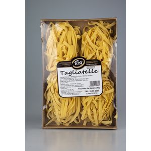 Pasta Italiana Tissi, 250g, 12 Unidades, Tagliatelle Friuliano Hecho a Mano con Huevo, Ingrediente Principal Trigo Duro, Tiempo de Cocción 3-5 Minutos - Product Image 1