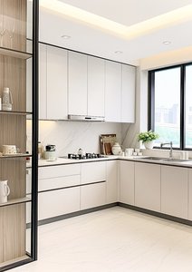 Conception rapide <span class=keywords><strong>blanc</strong></span> modulaire écologique ignifuge armoires de cuisine îlot <span class=keywords><strong>casier</strong></span> MDF contreplaqué panneau de particules pour salle à manger appartement - Product Image 2