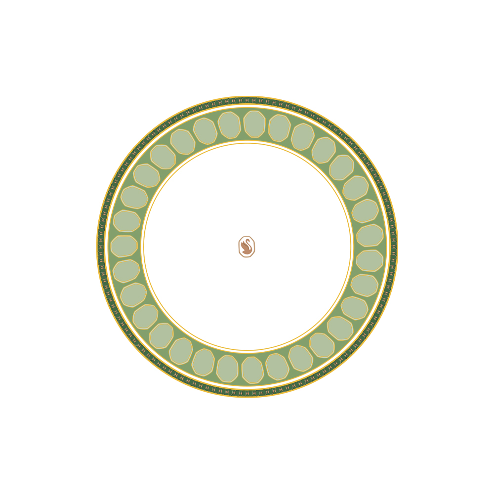 Or vert 8 pouces