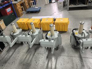 เครื่องทดสอบความทนทานต่อแรงดันไฟฟ้าสูงแบบพกพา HVHIPOT 3kVA 0-60kV AC/DC ควบคุมด้วย PLC ใช้งานได้นาน GDYD-63A สำหรับชุดทดสอบ 50/60Hz ป้องกันน้ำและฝุ่นระดับ IP55 ความแม่นยำ 3% - Product Image 3