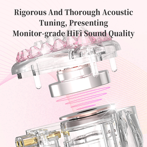 หูฟัง Q2Pro <span class=keywords><strong>ราคา</strong></span>ประหยัด พร้อมระบบตรวจสอบเสียงเพลง ประดับเพชร คุณภาพเสียง HiFi แบบคล้องหู ขนาด 3.5 มม. สำหรับโทรศัพท์มือถือและคอมพิวเตอร์ - Product Image 3