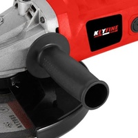 Meuleuse d'angle industrielle robuste 230 mm 2200 W, outil électrique 6500 tr/min pour la découpe, le meulage et le polissage du métal