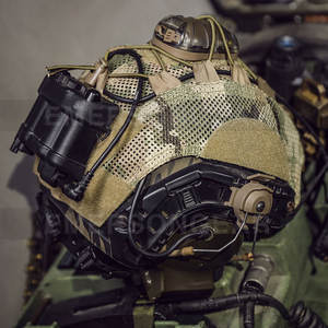 エマーソンギア迷彩ヘルメットアクセサリー戦術コンバットヘルメットカバー（AGスタイル、OPS-CORE、ファストヘルメット対応） - Product Image 4