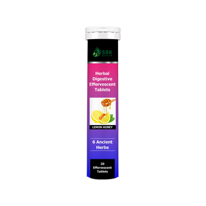 Comprimés effervescents digestifs à base de plantes, directement de l'usine, avec extrait sec de feuille de séné, favorisant l'hydratation des selles et une élimination saine - Product Image 1