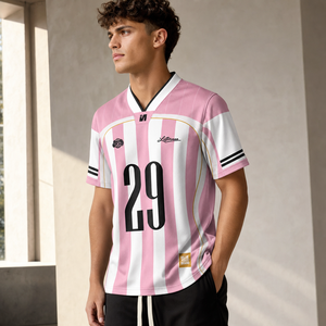 Camiseta de Fútbol Sublimada Personalizada para Hombre, Uniforme de Fútbol Transpirable de Secado Rápido al por Mayor, Logotipo Personalizado, Número, Nombre del Equipo, Competición - Product Image 5