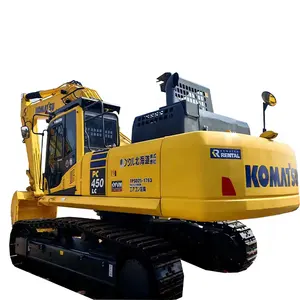 Real Year No Modification Komatsu 450 Excavator Used 45 Tons Excavator Free Shipping Quality Is Very Good