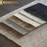 KNOWDOW Wollte ppich Heavy Duty 1cm gewebter Teppich Bester dekorativer Schlafzimmer teppich Attraktiver glänzender Teppich Wohnzimmer Villa Mansion