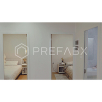 Maison préfabriquée PrefabX House Flip Classic-A entièrement configurée, écologique, 20 pieds, ADU, maison verte pour usage en appartement