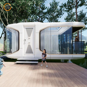 ऊर्जा कुशल लुभावनी इस्पात अंतरिक्ष कैप्सूल कंटेनर घर स्मार्ट डिजाइन आईएसओ प्रमाणित चीन कारखाने प्रीमियम के लिए प्रत्यक्ष - Product Image 6