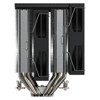 COOLLEO A60T Refroidisseur d'air pour PC à double tour et 6 caloducs, refroidisseur d'air pour CPU LGA115X/1200/1700/1851AMD, refroidissement profond pour le gaming