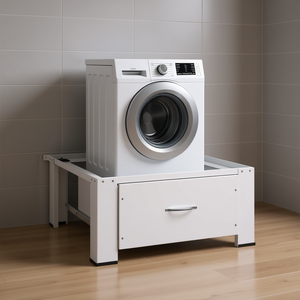 Pedestal Blanco con Cajón para Lavadora, Accesorio para Electrodomésticos de Lavandería, Modelo D0100HXGL3P - Product Image 2