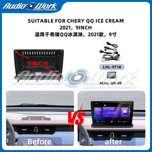 Cadre d'écran de 9 pouces fabriqué en usine pour autoradio CHERY <span class=keywords><strong>QQ</strong></span> ICE CREAM modèle 2021 - Product Image 2