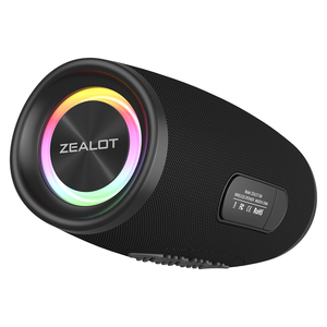 Haut-parleur portable 40W <span class=keywords><strong>HIFI</strong></span> 8000mAh, étanche, avec éclairage LED RGB, lecteur de carte TF, communication sans fil et entrée AUX - Product Image 4
