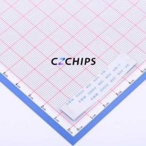 JS05A-20P-050-4-8 FFC Cable (Flexible Flat Cable) P=0.5mm Connector 20P 0.5mm 0.3mm Non-Inverting - Product Image 1