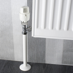 2 cubiertas de tubería de <span class=keywords><strong>radiador</strong></span> a presión de 15*200mm, blanco brillante y mangas protectoras de tubería de gas/agua Antracita - Product Image 4