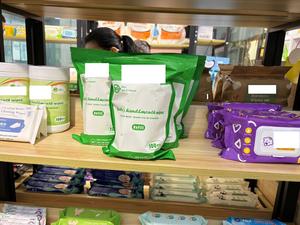 Offre Spéciale Softcare Green Compact Non-Woven Flushable Antibactérien Lingettes Écologiques 13x18cm pour Adultes Nettoyage Quotidien - Product Image 6