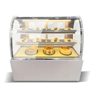 Refrigeratore di vetrine dell'esposizione della torta del forno del congelatore della vetrina refrigerata del frigorifero della torta dell'attrezzatura di catering commerciale
