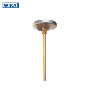 เทอร์โมมิเตอร์แบบไบเมทัลลิก WiKA รุ่น A52R52 ไม่มีหน้าจอแสดงผล สำหรับการวัดอุณหภูมิเครื่องจักรและท่อ - Product Image 1